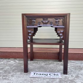 Mẫu Đôn Gỗ Gụ Chạm Cổ Đồ