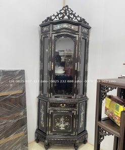 Mẫu Tủ Góc 60 Khảm Cẩn Ốc