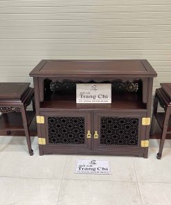 Bộ Bàn Chữ A Và Đôn Bày Đồ