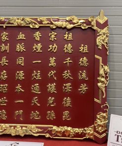 Bức Trâm Thư Gỗ Giả Cổ Ý Nghĩa