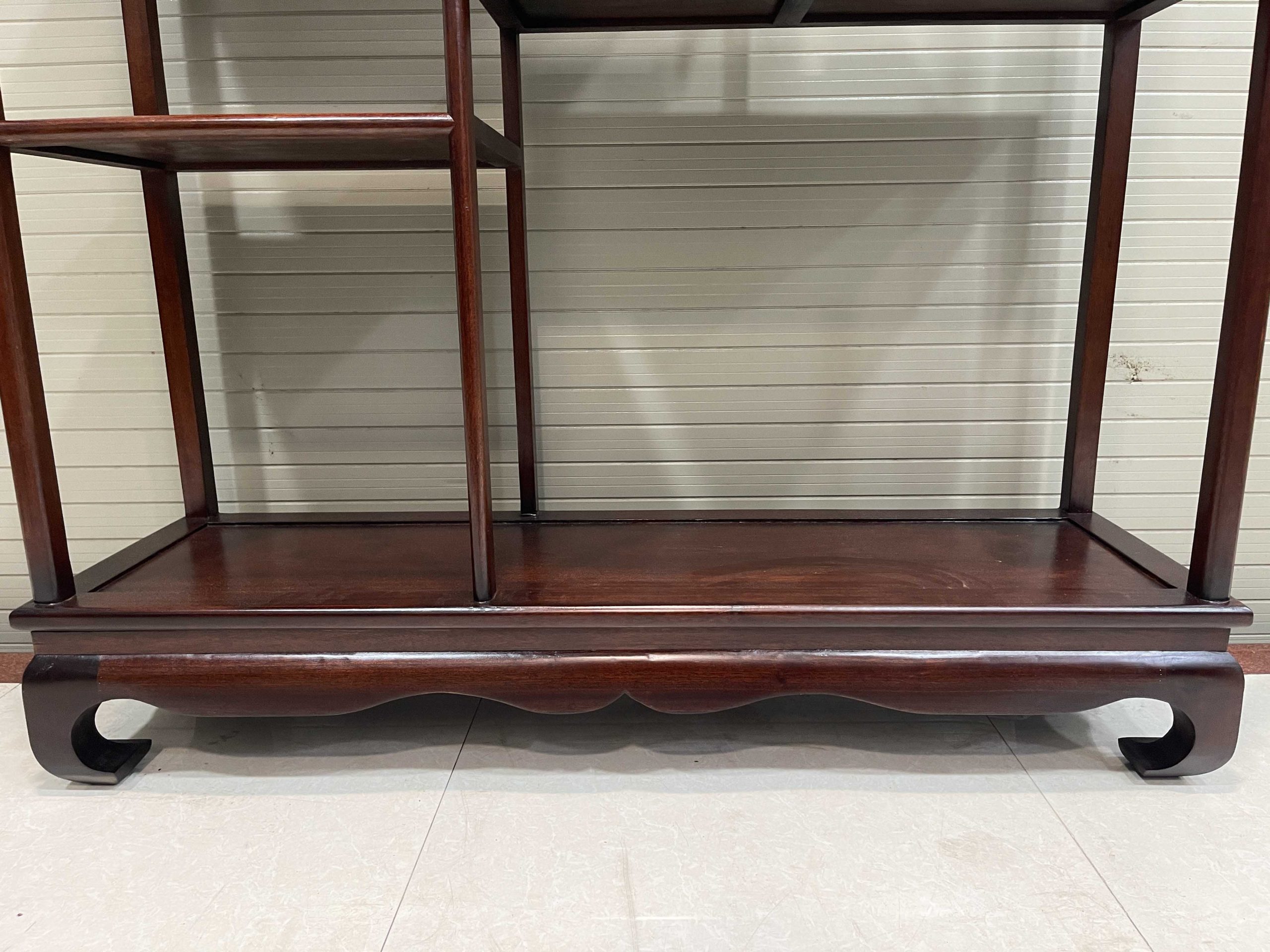 Mẫu Kệ Bày Đồ Gỗ Gụ 211 x 119 x 36 Cm