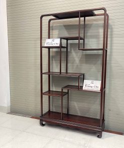 Mẫu Kệ Bày Đồ Gỗ Gụ 211 x 119 x 36 Cm