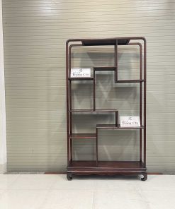 Mẫu Kệ Bày Đồ Gỗ Gụ 211 x 119 x 36 Cm