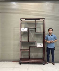 Mẫu Kệ Bày Đồ Gỗ Gụ 211 x 119 x 36 Cm