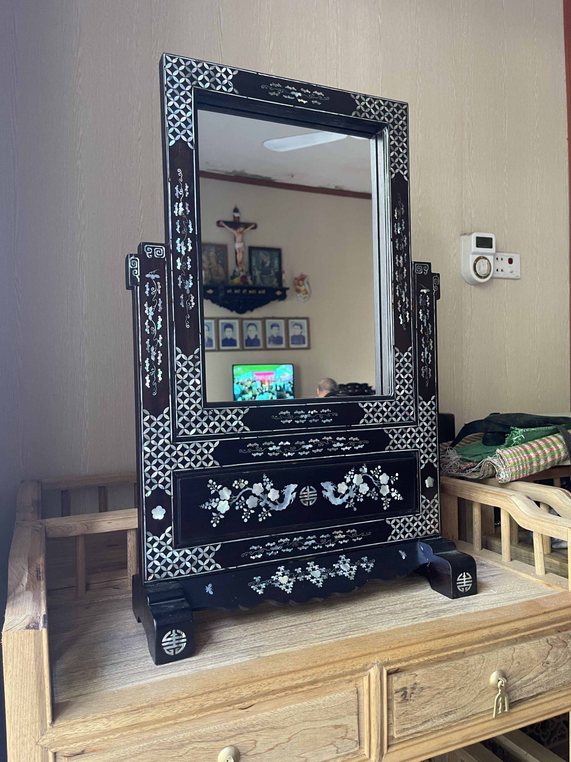 Mẫu Khám Ảnh Khảm Cẩn Ốc Gỗ Gụ (7) Mẫu Khám Ảnh Khảm Cẩn Ốc Gỗ Gụ