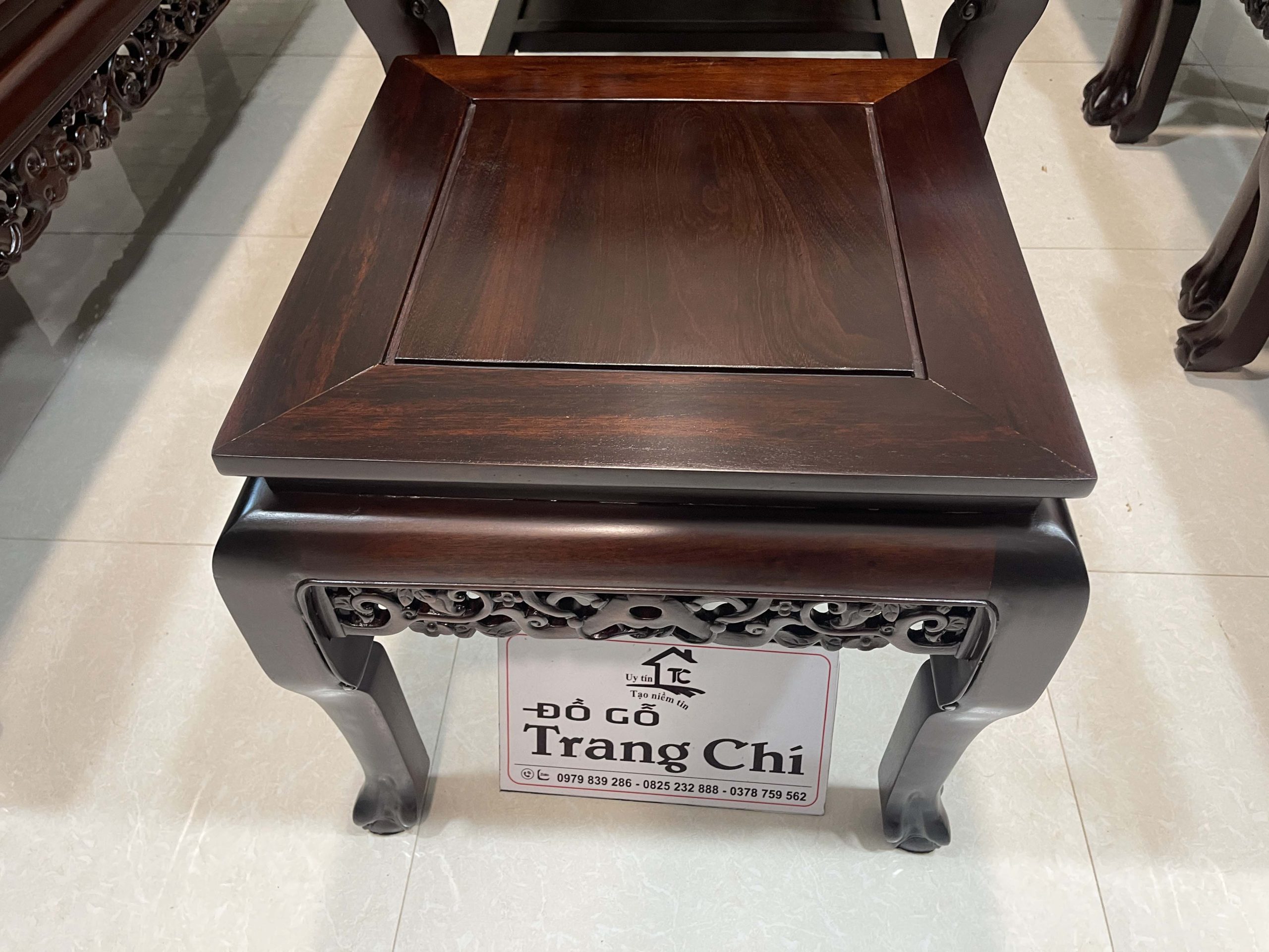 Trường Kỷ Song Tiện 1 Đoản 2 Ghế Đơn 1 Bàn 2 Đôn(33) Trường Kỷ Song Tiện 1 Đoản 2 Ghế Đơn 1 Bàn 2 Đôn