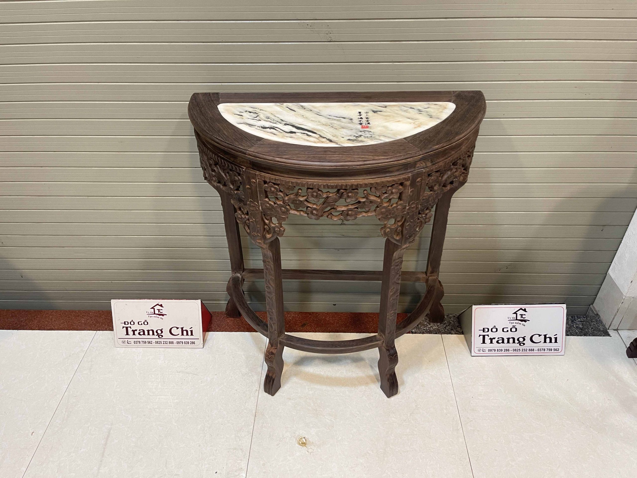 Đôn Bán Nguyệt Hoa Mai Đánh Chay