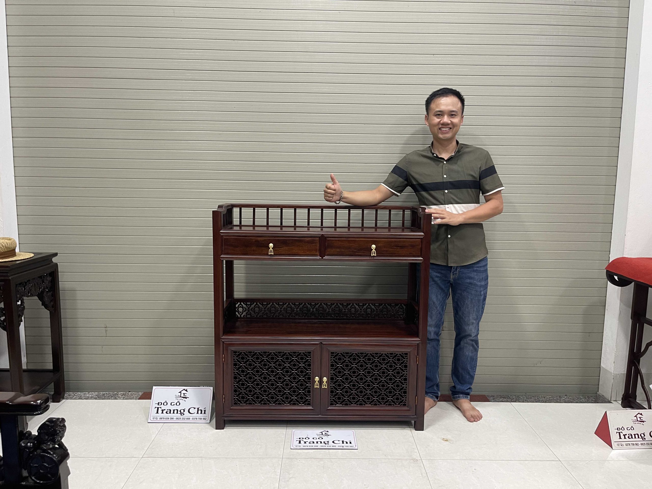 Mẫu Kệ Trà Cao 107 Rộng 100 Sâu 32 Cm Gỗ Gụ (4) Mẫu Kệ Trà Cao 107 Rộng 100 Sâu 32 Cm Gỗ Gụ