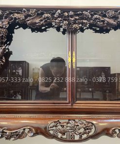 Tủ Chè Gụ Khảm Ốc Đẹp Cảnh Đông Bích
