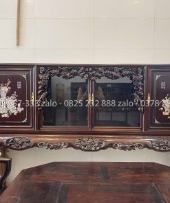 Tủ Chè Gụ Khảm Ốc Đẹp Cảnh Đông Bích