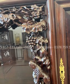 Tủ Chè Gụ Khảm Ốc Đẹp Cảnh Đông Bích