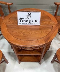 Bộ Bàn Ghế Góc Gỗ Hương Đá