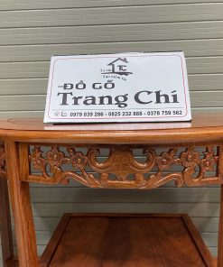 Bộ Bàn Ghế Góc Gỗ Hương Đá