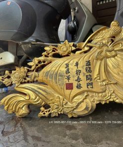 Bức Cuốn Thư Khánh Dơi Thiếc Vàng
