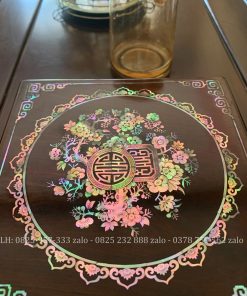 Hộp Trang Sức Gỗ Trắc Khảm Ốc Đẹp