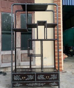 Mẫu Kệ Bày Đồ Gỗ Gụ Khảm Cẩn Ốc