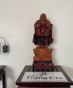 Pho Tượng Di Lặc Chúc Phúc Gỗ Hương