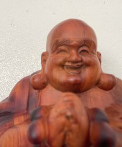 Pho Tượng Di Lặc Chúc Phúc Gỗ Hương