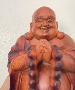 Pho Tượng Di Lặc Chúc Phúc Gỗ Hương