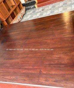 Sập Ngũ Phúc Chân Hươu 220 x 180 Cm Gỗ Gụ