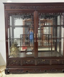 Tủ Bày Đồ Đựng Đồ Gỗ Gụ