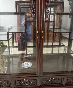 Tủ Bày Đồ Đựng Đồ Gỗ Gụ