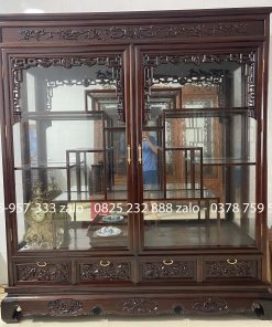 Tủ Bày Đồ Đựng Đồ Gỗ Gụ