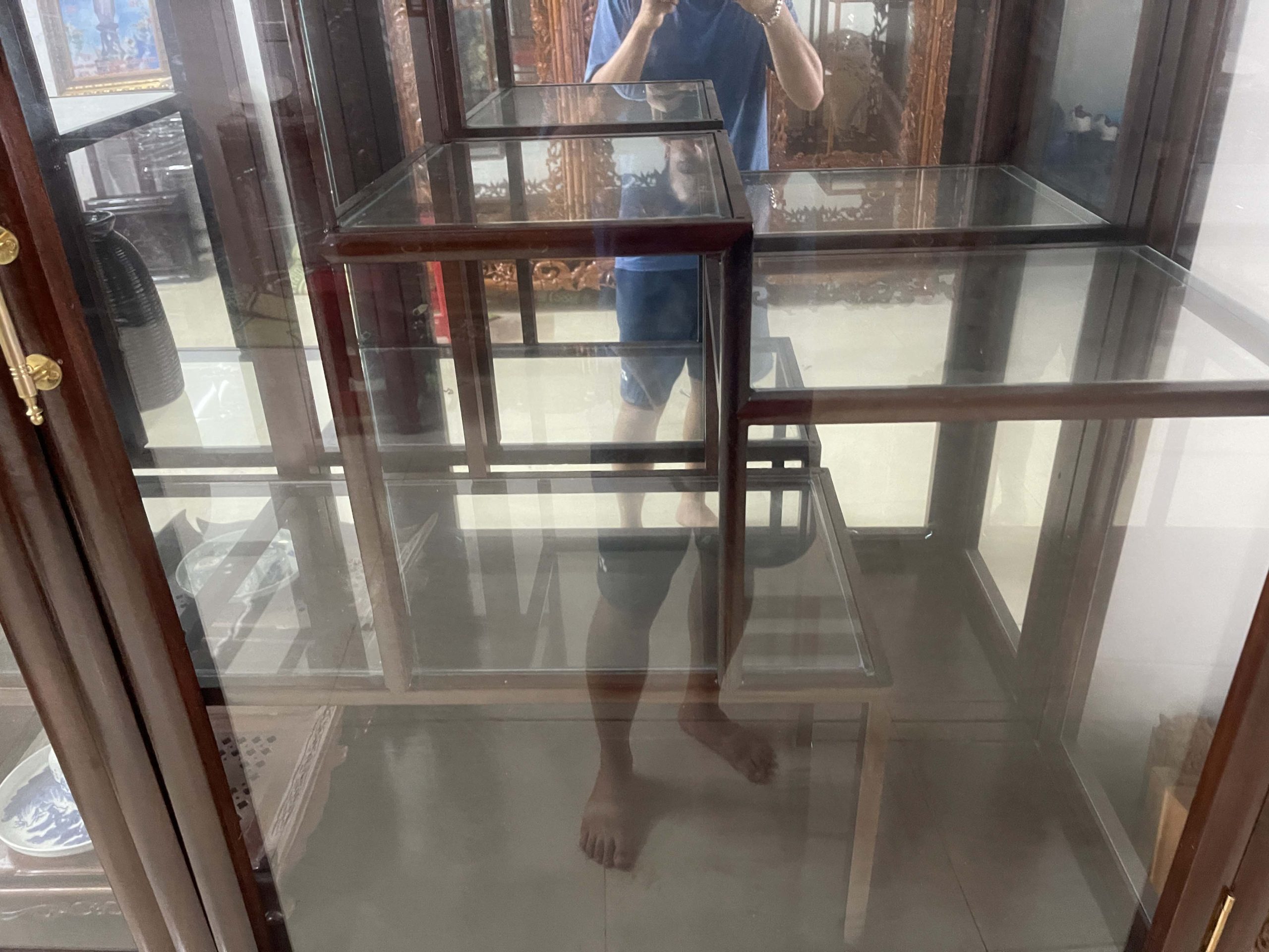Tủ Bày Đồ Đựng Đồ Gỗ Gụ (7) Tủ Bày Đồ Đựng Đồ Gỗ Gụ